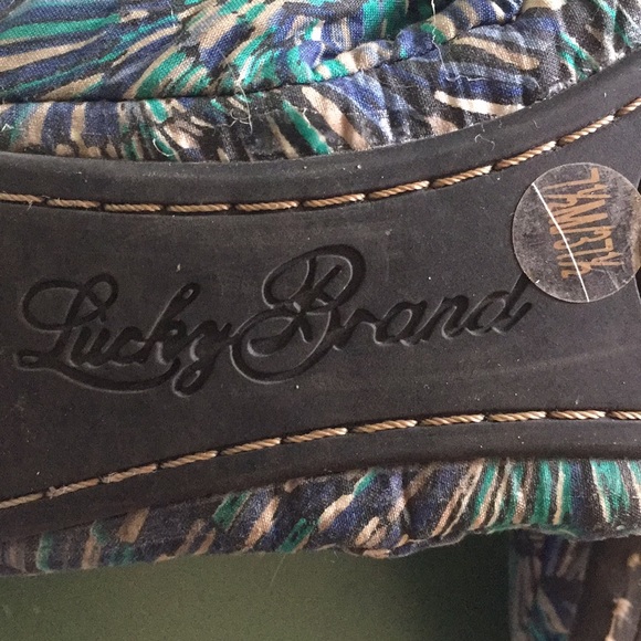 Lucky Brand Ballet Flats Size 7 1/2 - Picture 4 of 4